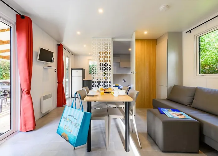 Mobil Confortable Avec Terrasse à - Api-1-52-1056 Camping